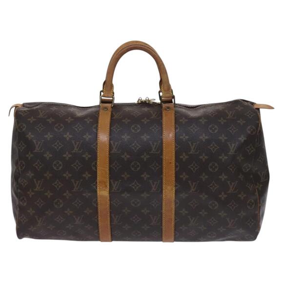 LOUIS VUITTON Monogram Keepall 50 Boston Bag M41426 - Picture 13 of 16